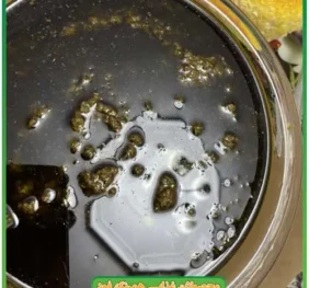 سبزی اناربیج سرخ شده