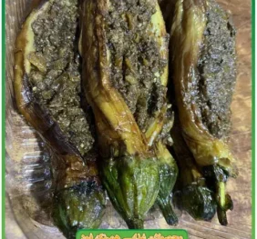 بادمجان شکم پر